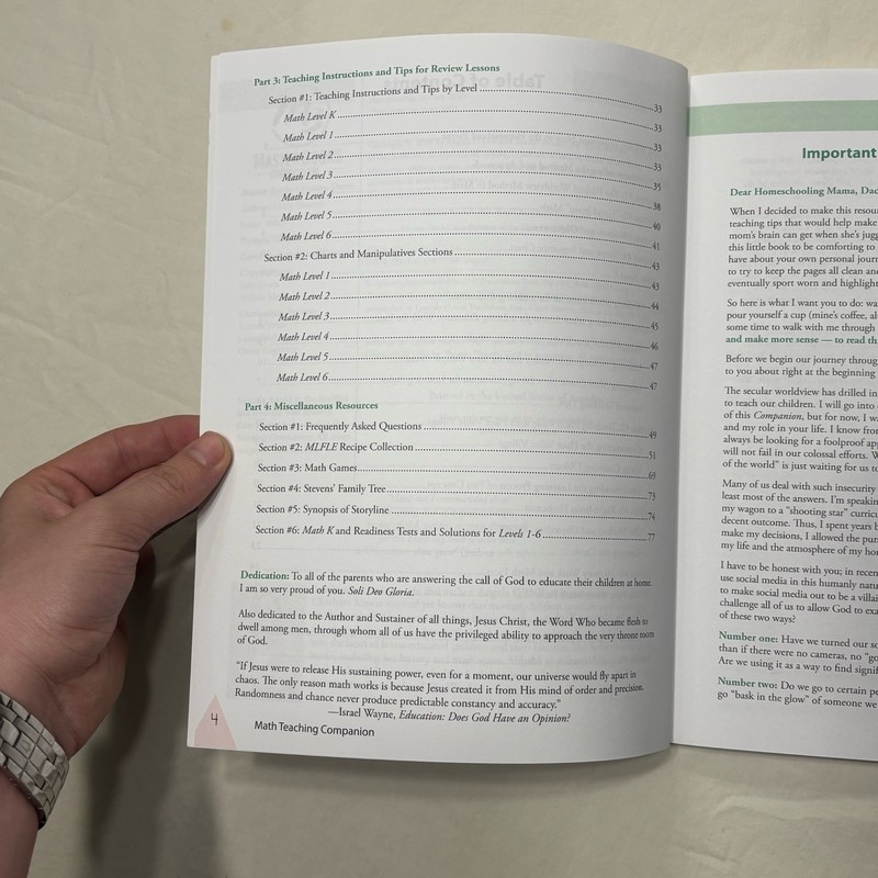 Master Books Math Lessons for a Living Education Teaching Companion PB gallery