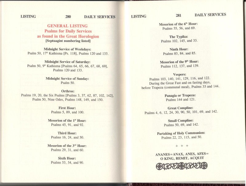 The Orthodox Psalter: the Psalterion According to the Seventy (Pocket Sized)-NEW gallery