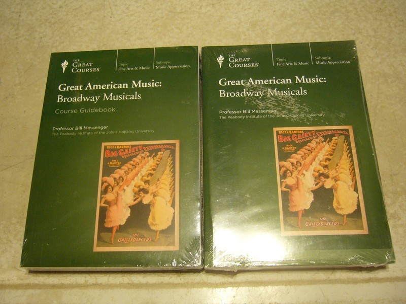 Great Courses Great American Music: Broadway Musicals Guidebook DVD’s Transcript