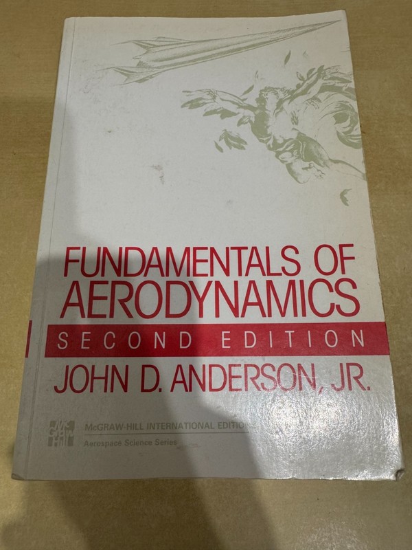 Fundamentals of Aerodynamics, 2 ed. International ed – Softcover By Anderson, Jo
