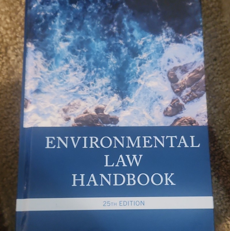 Bloomsbury Academic Environmental Law Handbook 25th Ed Hardcover Thomas Sullivan