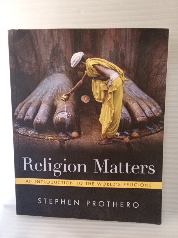 Religion Matters, 1st Edition Stephen Prothero (2020, Trade Paperback) VG CODE