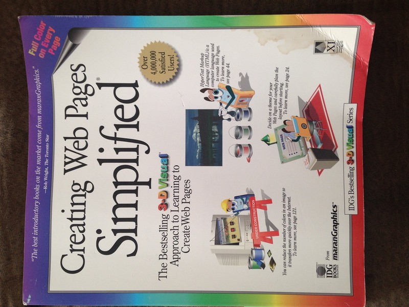 Creating Web Pages Simplified (3-D Visual Series) – paperback Ruth Maran