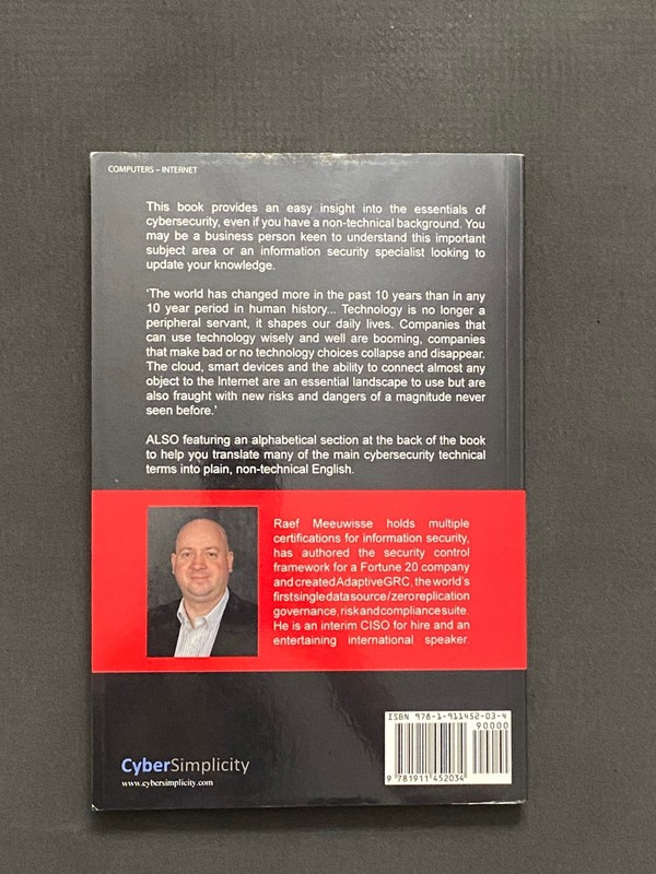 Cybersecurity for Beginners by Raef Meeuwisse (English) Paperback Book gallery