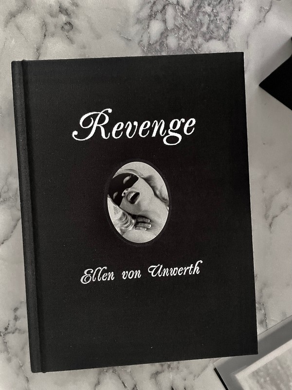 NEW RARE 1st ED CLAMSHELL BOX SIGNED BOOK Ellen Von Unwerth Revenge + ORIG PRINT gallery