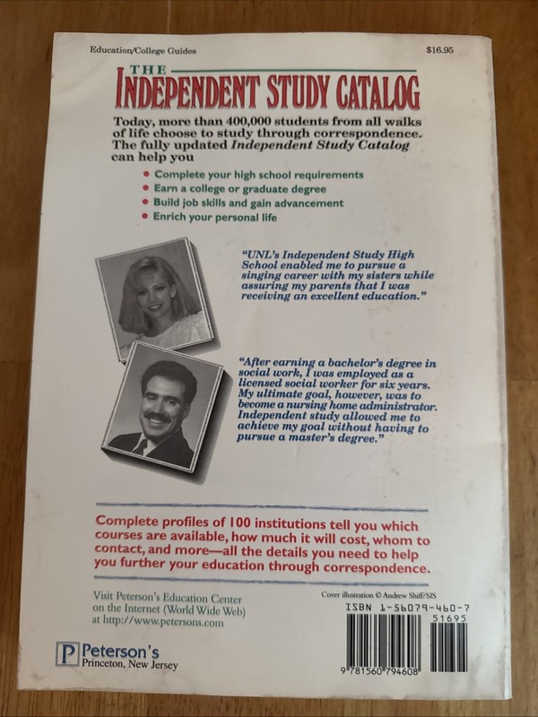 Independent Study Catalog : A Guide to over 10,000 Correspondence Courses by Not gallery