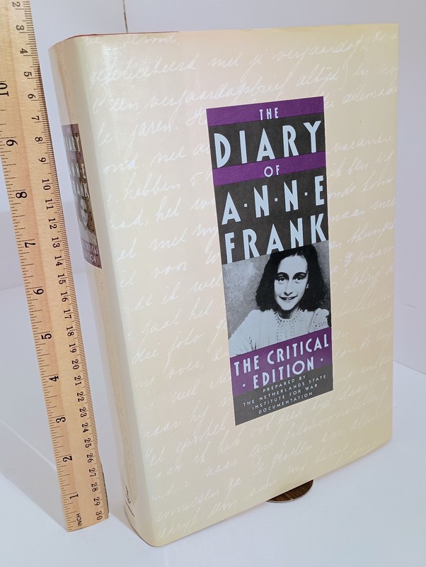 Diary of Anne Frank The Critical Edition HC/DJ 1989