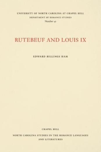 Rutebeuf And Louis Ix