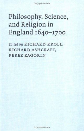 Philosophy, Science, and Religion in England 1640–1700, , 9780521410953