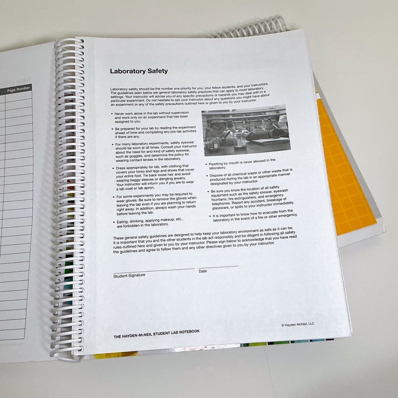2 Pack Bundle Hayden-McNeill 100 Duplicate Pages Chemistry Student Lab Notebook gallery