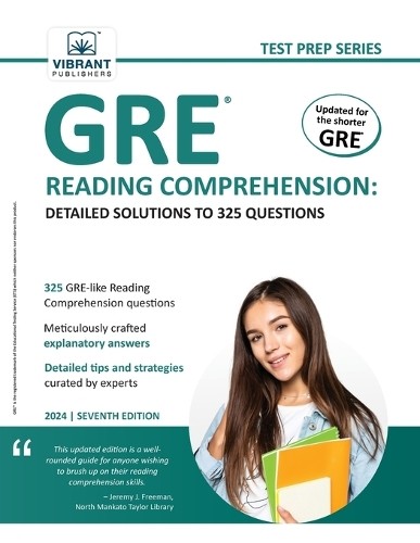 Vibrant Publishers GRE Reading Comprehension (Paperback) (UK IMPORT)