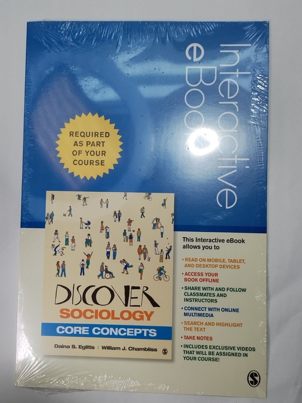 Discover Sociology: Core Concepts, College of Dupage Custom Bundle, 3 Books READ gallery