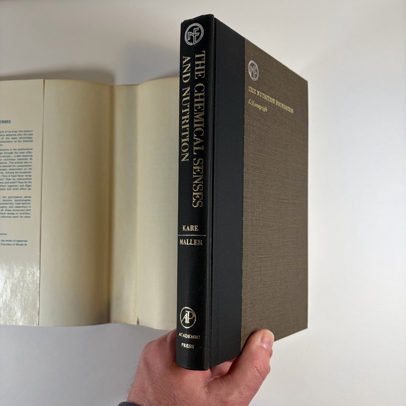 The Chemical Senses and Nutrition 1977 Kare Maller Academic Press HC Monograph gallery