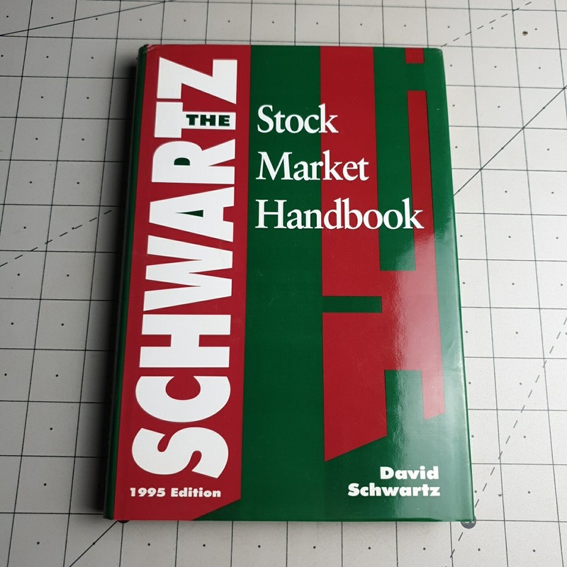 The Stock Market Handbook David Schwartz 1995 Edition Hardback Book