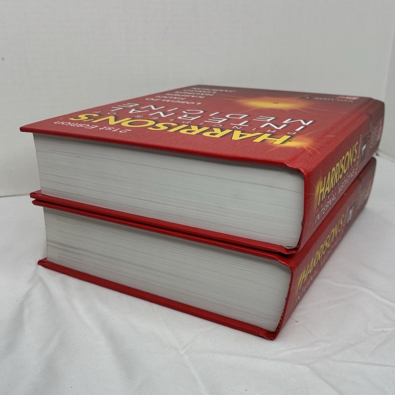 Complete Set Vol 1 2 Harrison's Principles Of Internal Medicine (21st Ed 2022) gallery