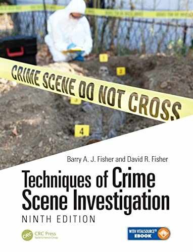 Techniques of Crime Scene Investigation – Hardcover, by Fisher David – Very Good
