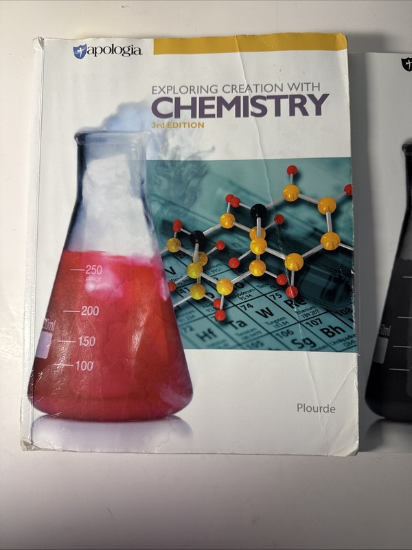 apologia chemistry (3rd ed) Textbook & Solutions/test Book, Water Damage gallery
