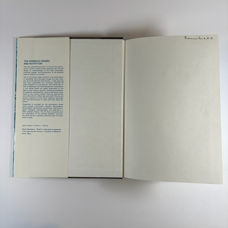 The Chemical Senses and Nutrition 1977 Kare Maller Academic Press HC Monograph gallery