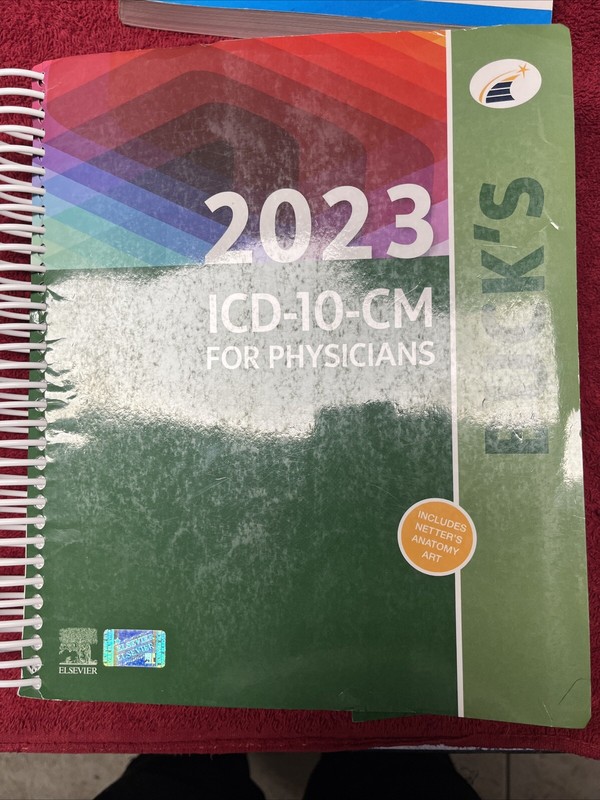 Buck’s 2023 ICD-10-CM for Physicians by Elsevier (2022, Spiral)
