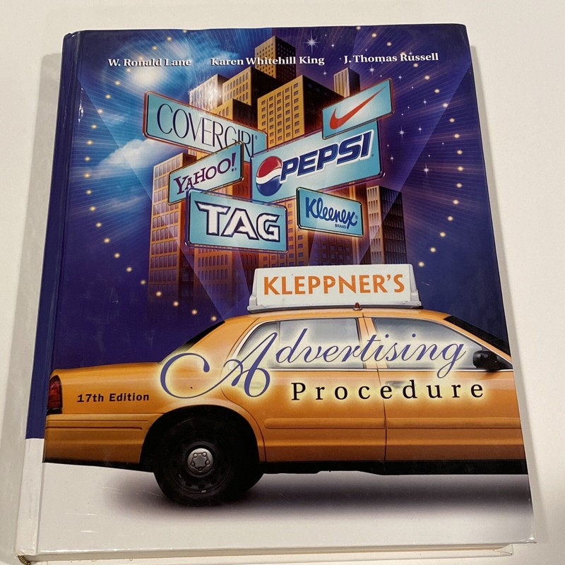 Kleppner’s Advertising Procedure by Lane, W. Ronald|King, Karen|Russell, J. T…