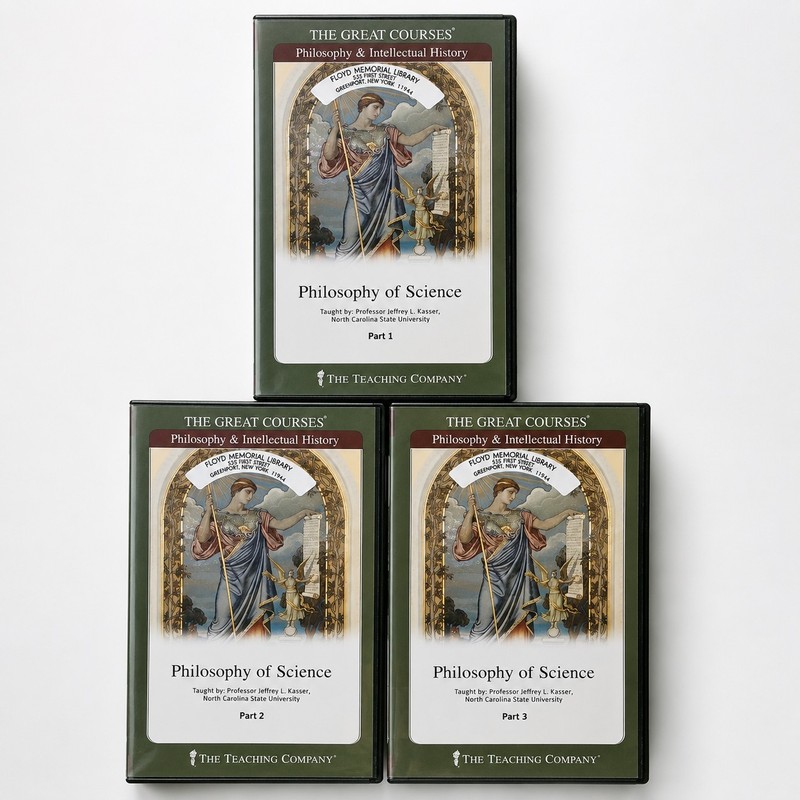 The Great Courses Philosophy of Science CD Set Parts 1-3 Jeffrey Kasser Guideboo