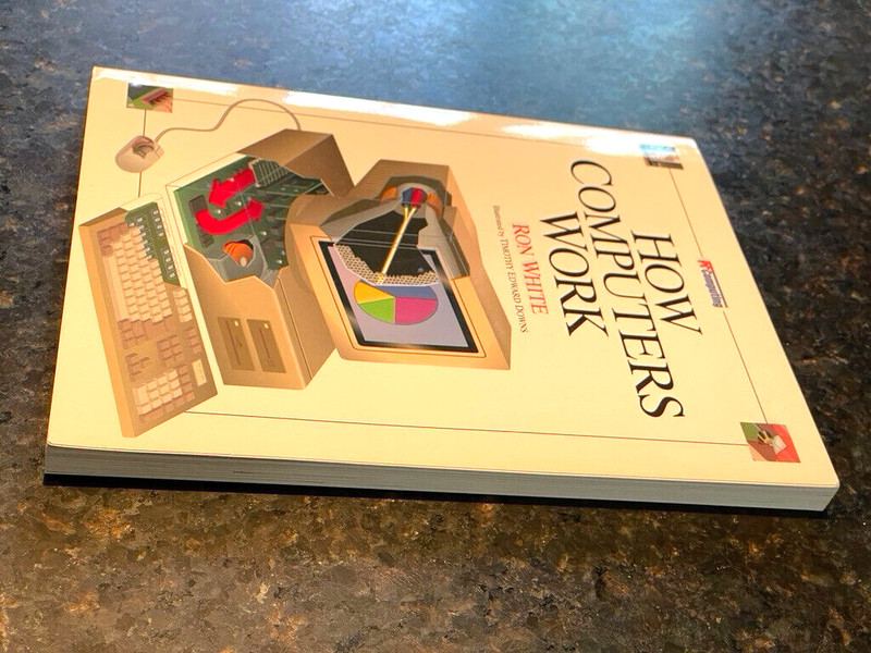 HOW COMPUTERS WORK By Ron White PC/Computing PB 1993 First In Series gallery