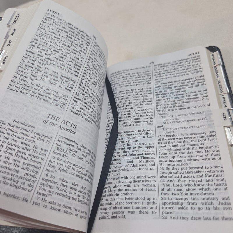 New Testament with Psalms and Proverbs NASB by Foundation Publication 1997 Mini gallery