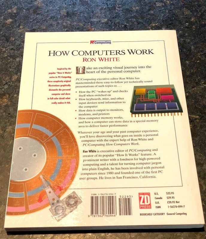 HOW COMPUTERS WORK By Ron White PC/Computing PB 1993 First In Series gallery
