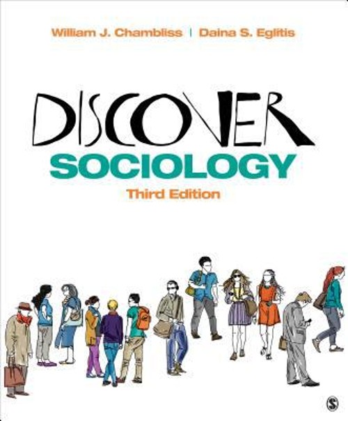 Discover Sociology Paperback Daina S., Chambliss, William J. Egli