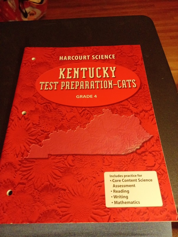Kentucky 4th Grade Harcourt Science Test Prep: Common Core CATS, Homeschool