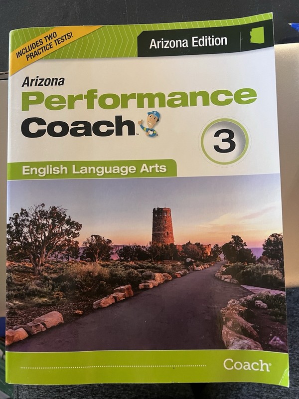 Performance Coach, Grade 3, Arizona Edition, English Language Arts