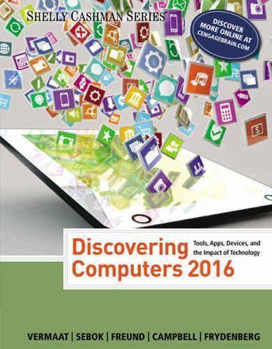 Discovering Computers ©2016 (Shelly Cashman Series)