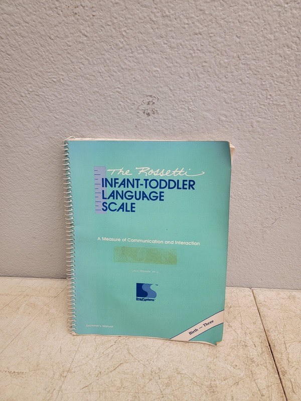 The Rossetti infant-toddler language scale: A measure of communication