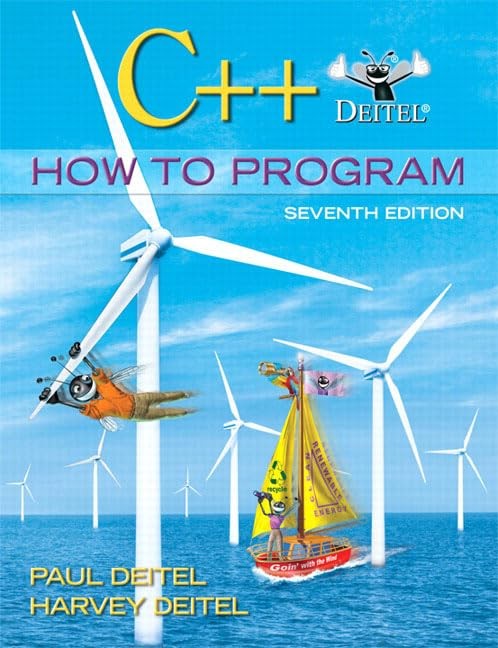 C++ How to Program