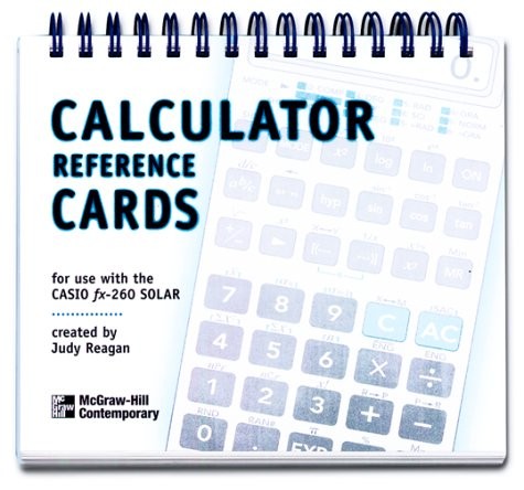 Calculator Reference Cards for the Casio fx-260 (GED Calculators)